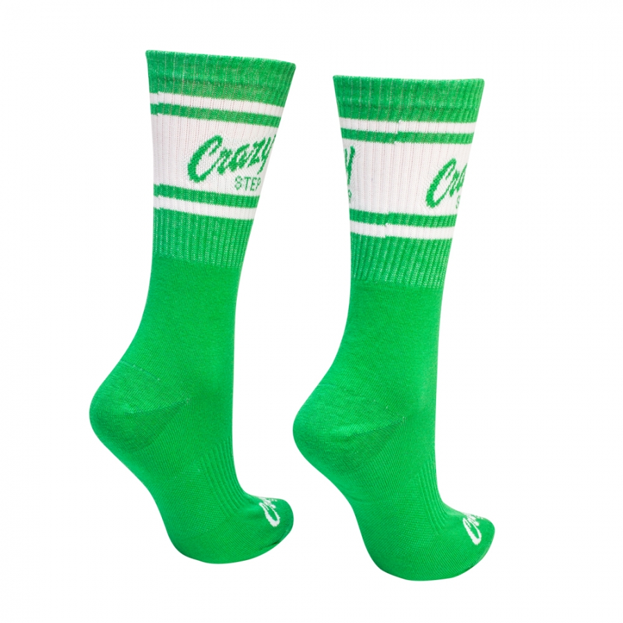 Vysoké športovní ponožky zelené shamrock